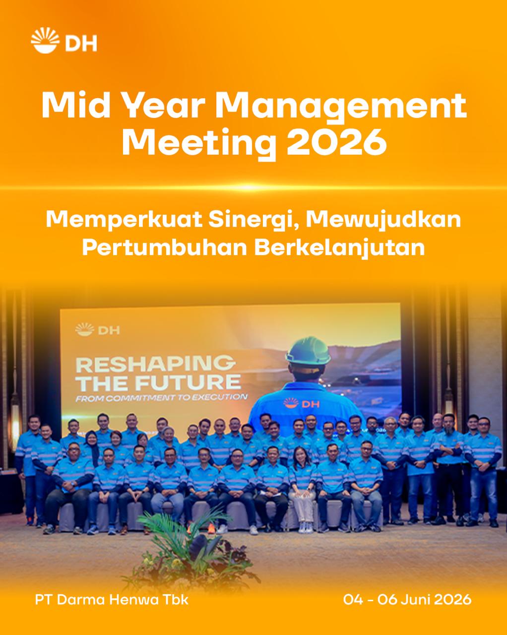 Mid Year Management Meeting 2026 (Memperkuat Sinergi, Mewujudkan Pertumbuhan Berkelanjutan)